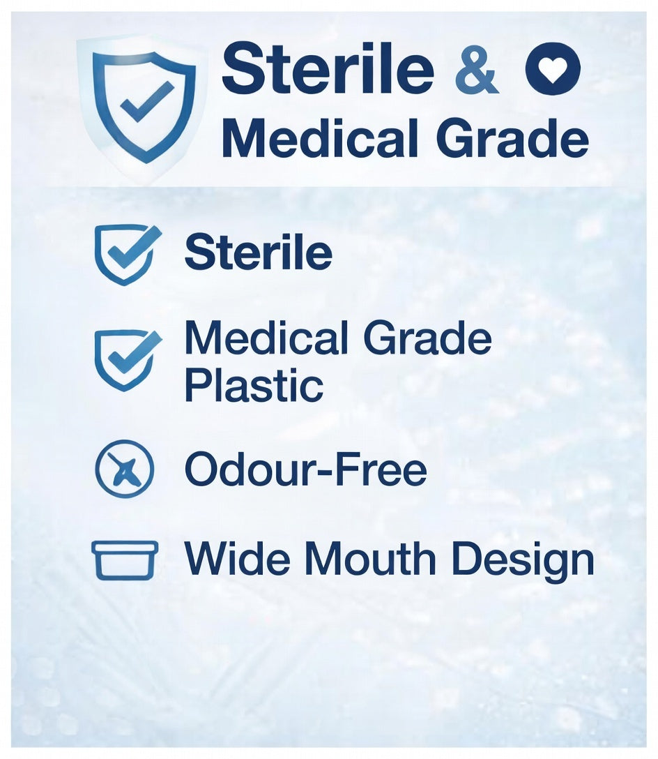Sterile Biopsy Container - 100ml