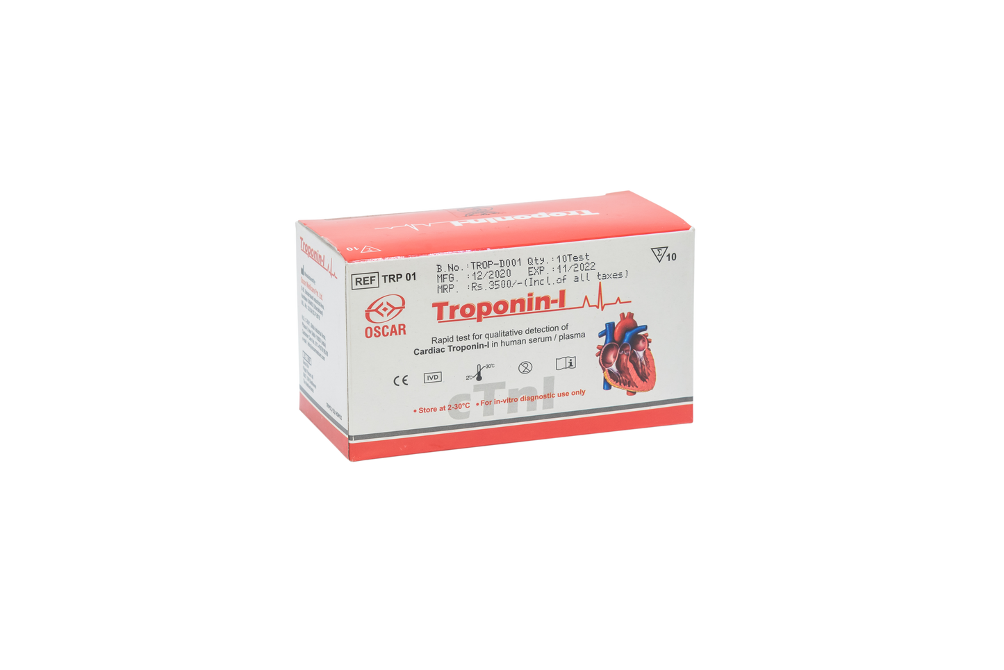 Troponin-I Rapid Test Kits (Oscar)