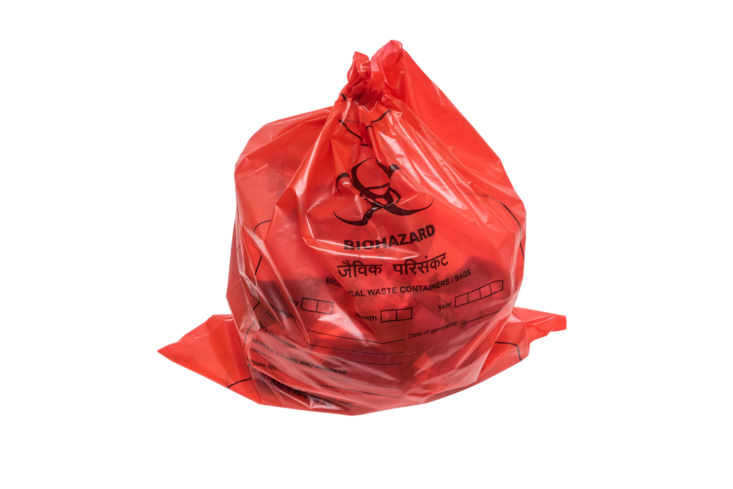 Bio-Medical Waste Bag (Pack of 10)