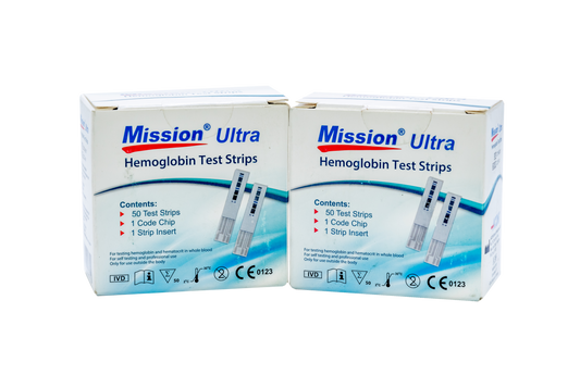 Hemoglobin Strips (Mission Ultra)