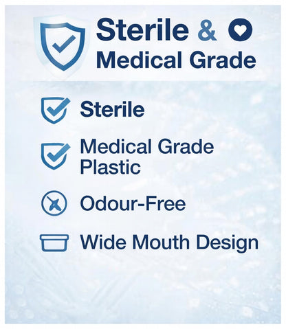 Sterile Biopsy Container - 100ml