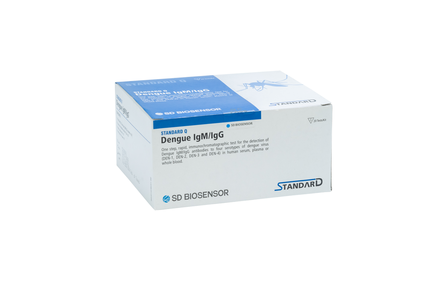 Dengue IgG/IgM Antibody Rapid Test (SD Biosensor) (Pack of 20)