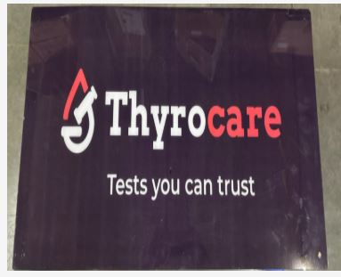 Acrylic Name Board - Thyrocare