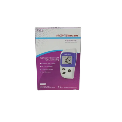 Safe Accu Glucose Meter