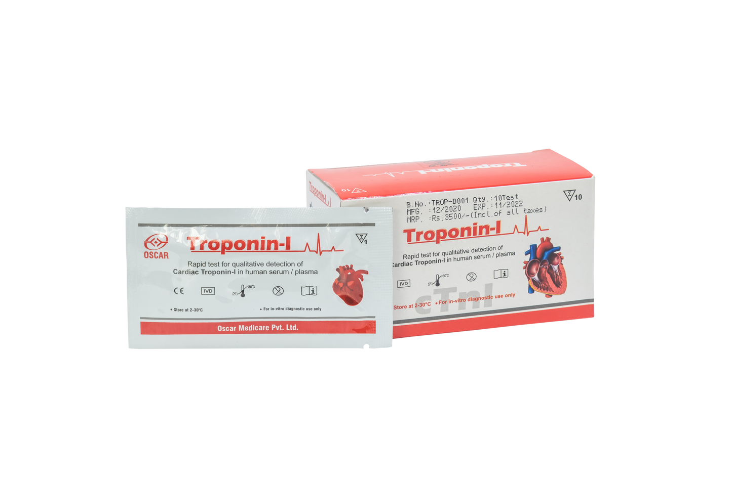 Troponin-I (Oscar) (Pack of 10)