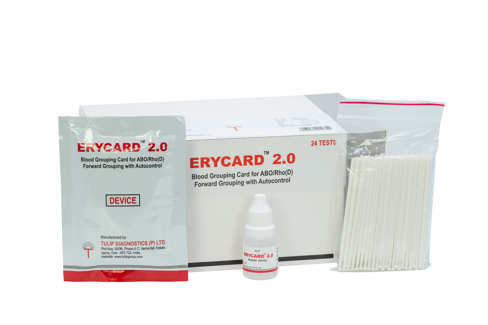 ABO Blood Grouping Rapid Test Kit (Pack of 24) – Thyromart