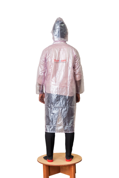 Thyrocare Translucent Poncho Raincoat