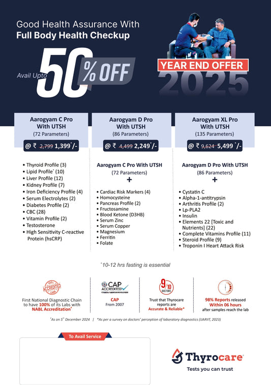 Handbill Aarogyam C Pro, D Pro and XL Pro - English