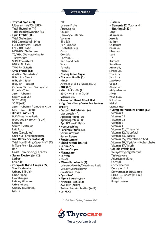 Handbill Aarogyam C Pro, D Pro and XL Plus - Hindi