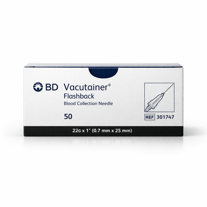 BD Vacutainer Flashback Needle 22G