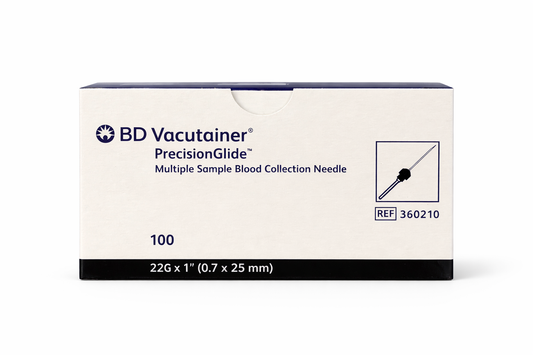 BD Multi Sample Blood Collection Needle 22G