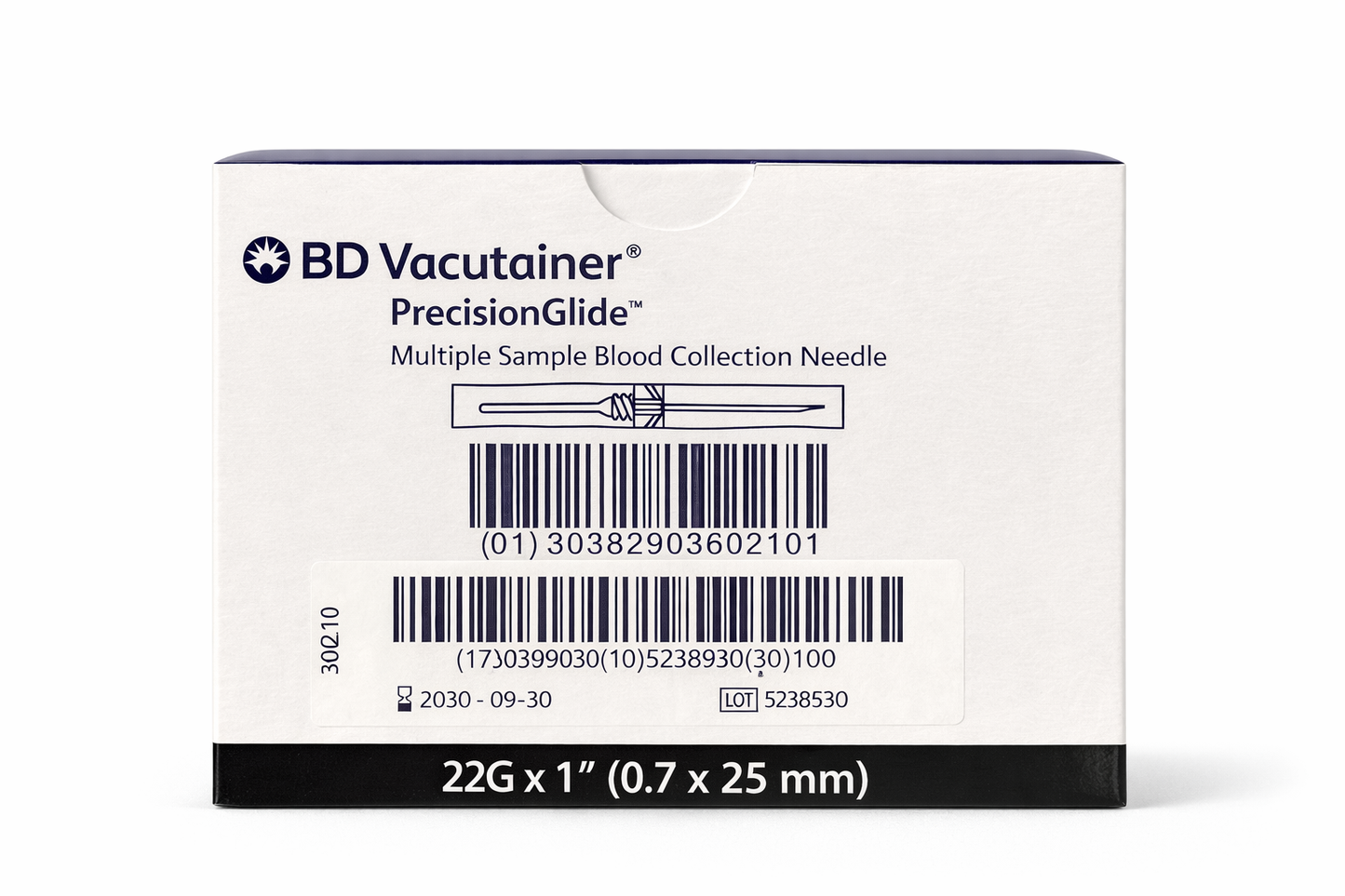 BD Multi Sample Blood Collection Needle 22G