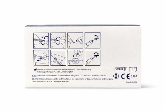 BD Multi Sample Blood Collection Needle 22G