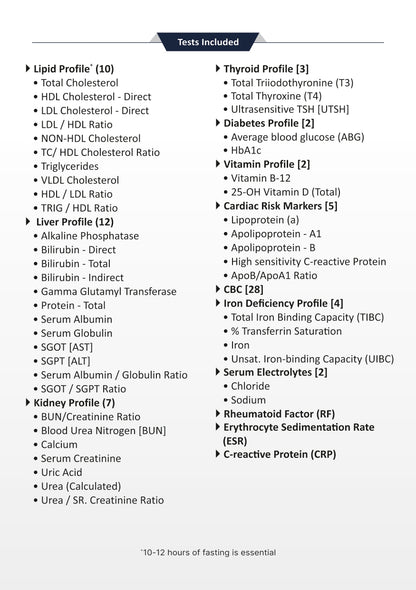 Handbill Year End Aarogyam Camp Profile 1, 2 and 3 - English
