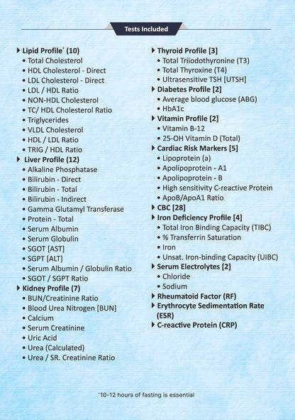 Aarogyam Camp Profile 1, 2, 3 Handbill English Summer Theme