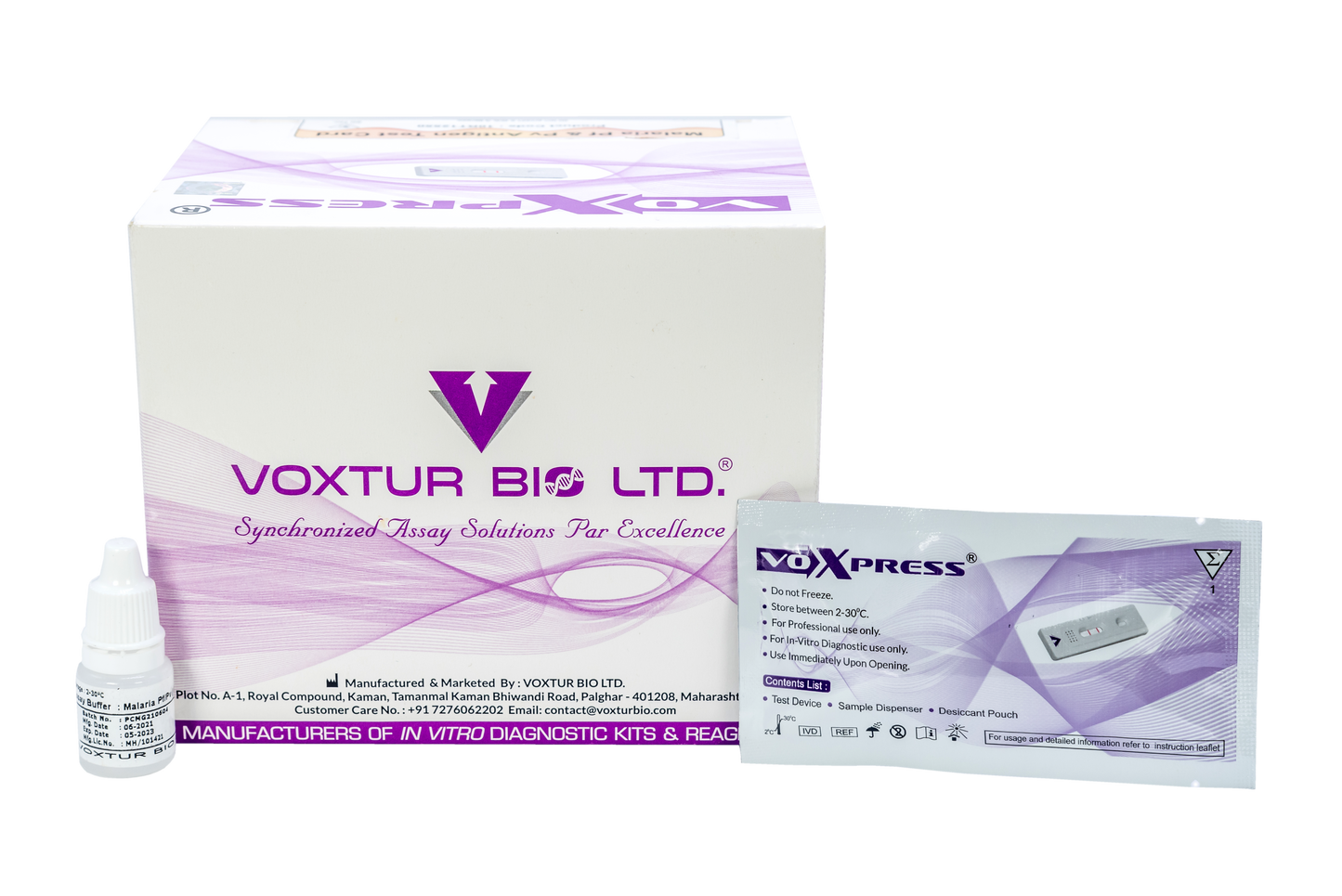 Malaria Pf/Pv Antigen Kit (Voxtur)