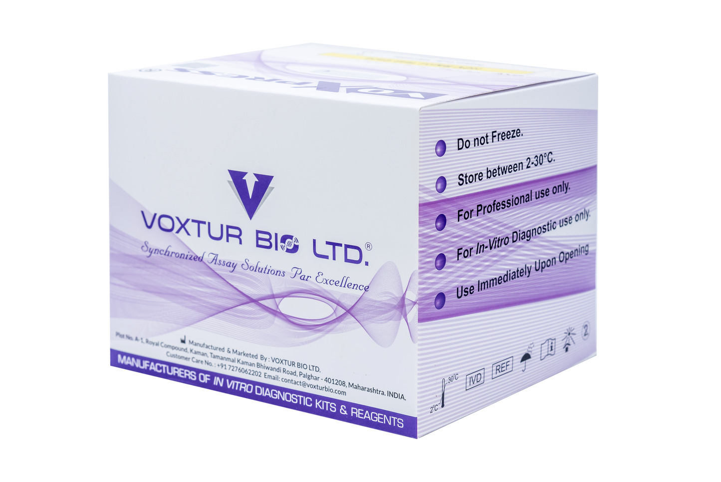 Hepatits C Virus Rapid Test Kit (Voxtur) (Pack of 50)