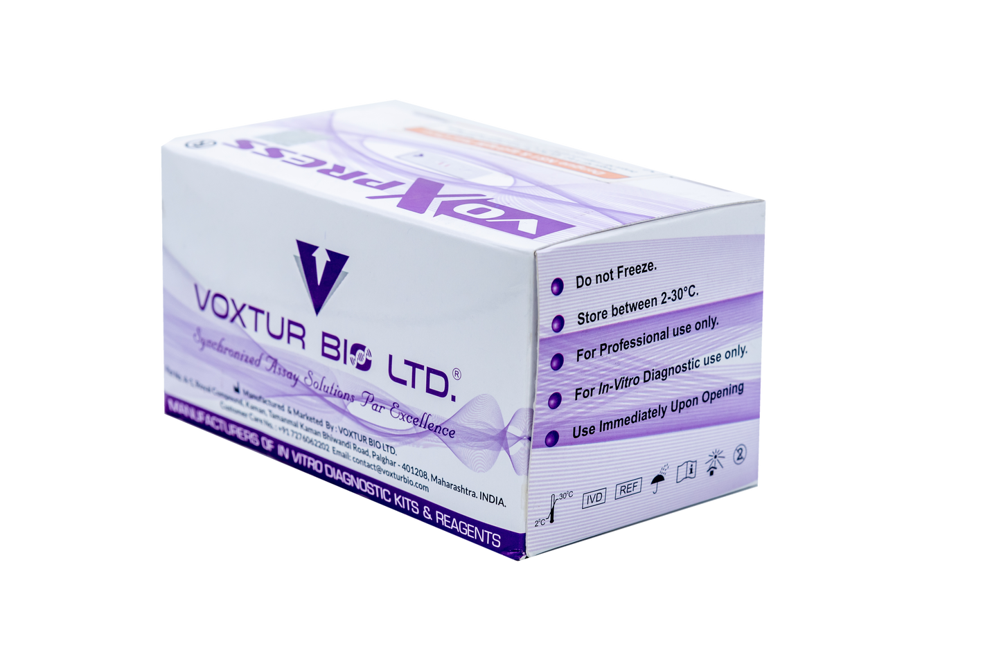 Dengue NS1/IgG/IgM Antigen/Antibody Kit (Voxtur)