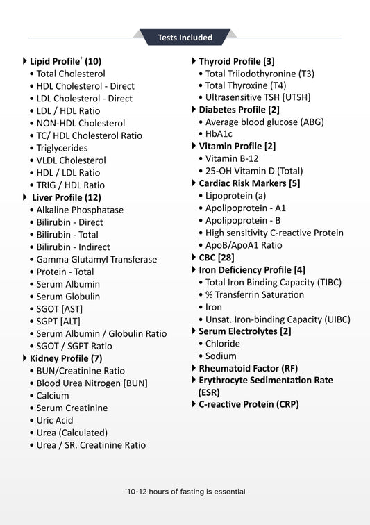 Handbill Aarogyam Camp Profile 1 2 and 3 - Hindi (Pack of 500)