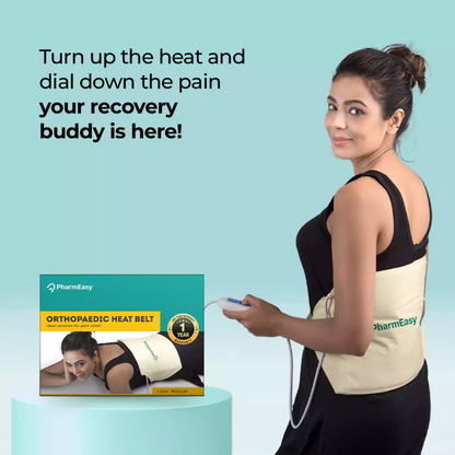 Pharmeasy Orthopedic Electric Heat Belt - Regular