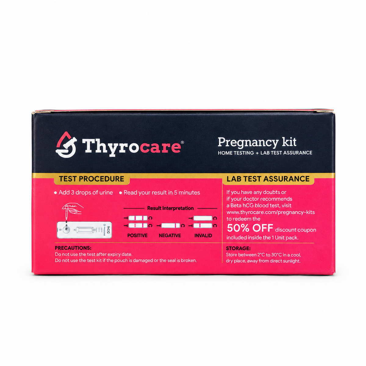 Thyrocare Pregnancy Kit (Pack of 20)