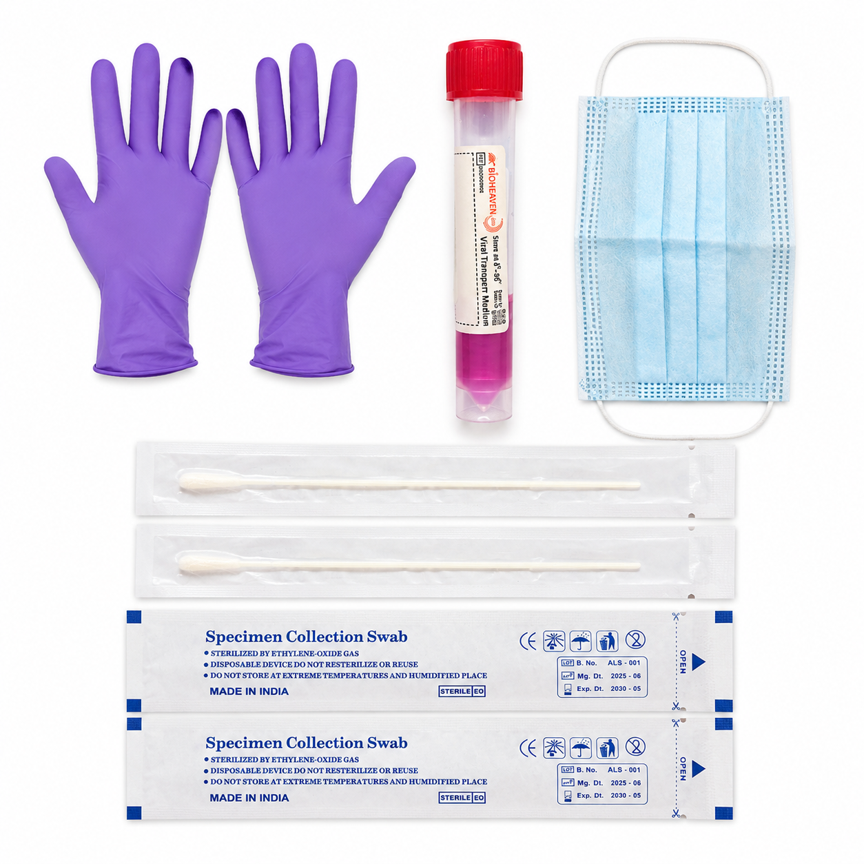 Viral Transport Media - VTM KIT (Pack of 1)