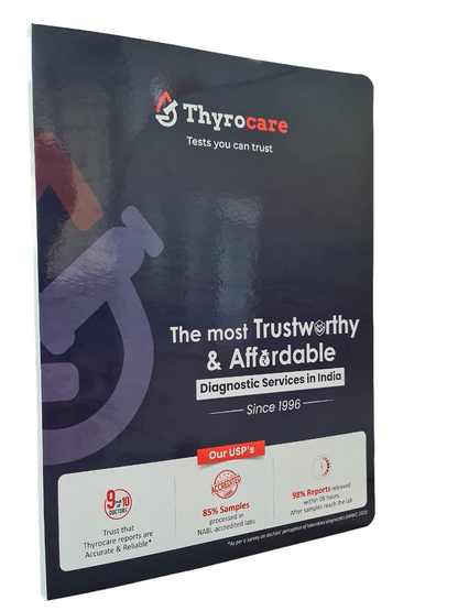 Thyrocare Report File (Pack of 10)