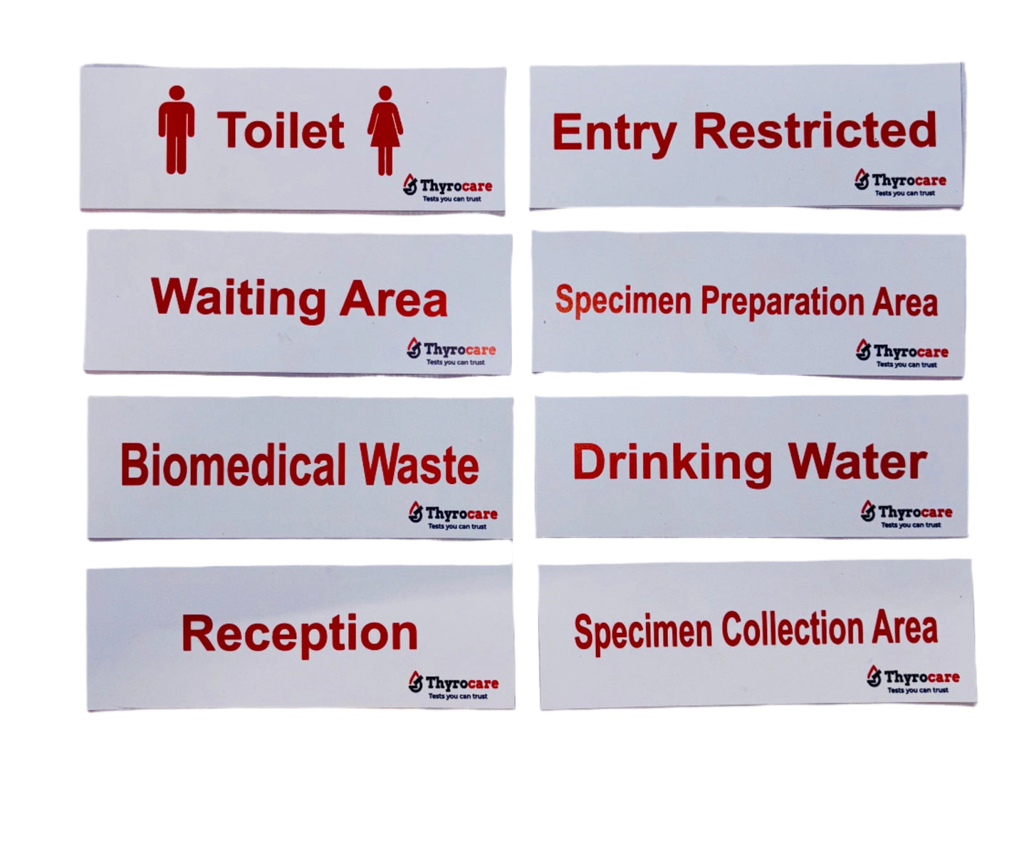 Signage Display Board (8 Nos)