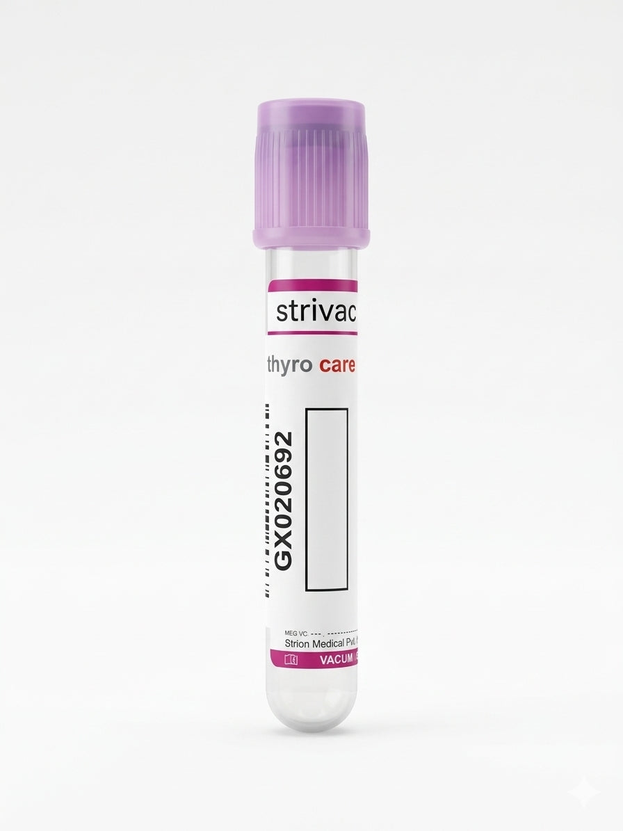 EDTA Vial - 3ml (Strion) - (Pack of 100)