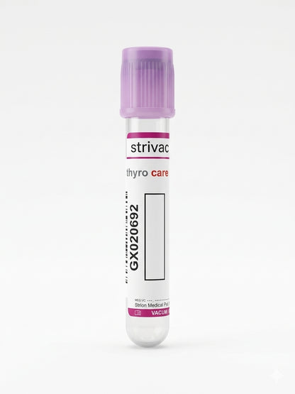 EDTA Vial - 3ml (Strion) - (Pack of 100)