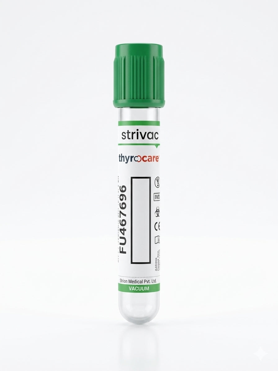 Lithium Heparin - 4ml  (Strion) - (Pack of 100)