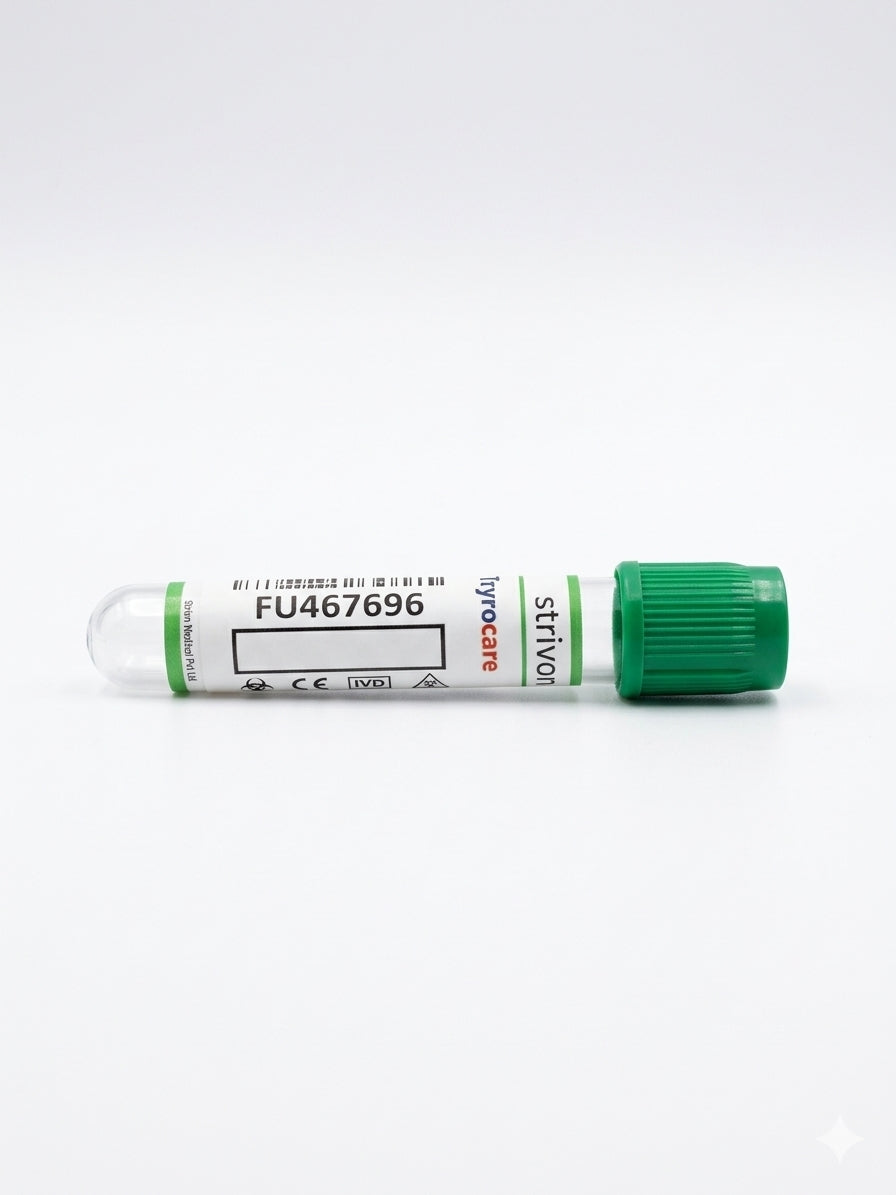 Lithium Heparin - 4ml  (Strion) - (Pack of 100)