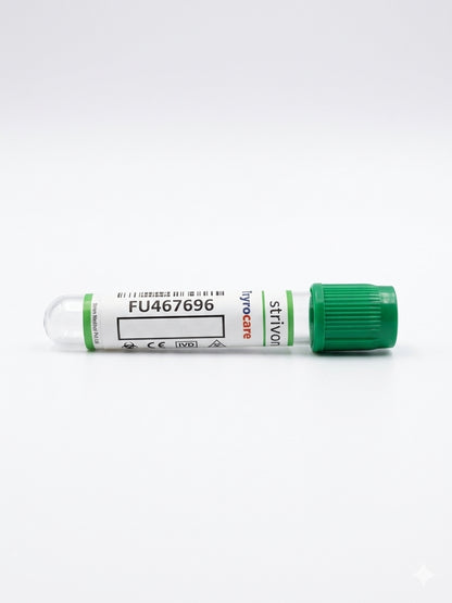 Lithium Heparin - 4ml  (Strion) - (Pack of 100)