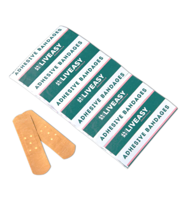 Liveasy Adhesive Bandage (Pack of 100)